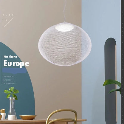 Dutch Designer NR2 Replica Iron Mesh Cage Chandelier