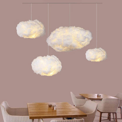 Luces colgantes Led de nube flotante modernas para sala de estar, comedor, candelabro de habitación para niños, iluminación para cocina, Bar, Club, lámpara colgante, luminaria
