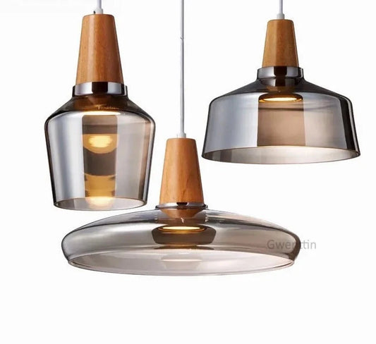 Nordic Glass Loft Industrial Decor pendent light