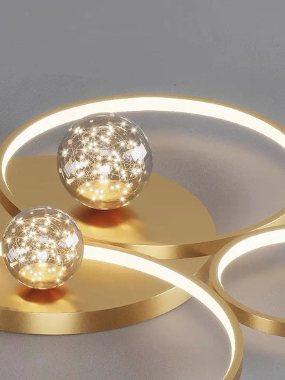 Nordic Rings Gypsophila LED Ceiling Light