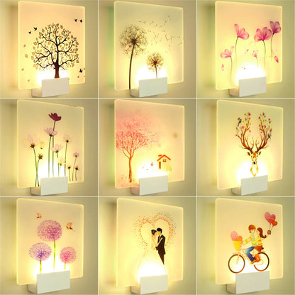 Nordic Creative LED Mural Wall Lights