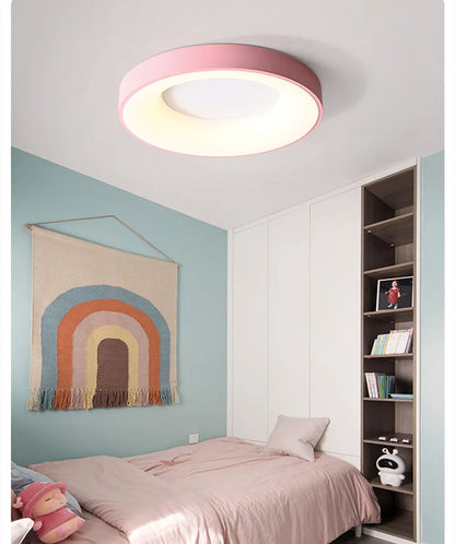 Luz de techo Led ultrafina, lámpara de techo montada en superficie moderna para sala de estar, brillo AC110V 220V, Panel de luz