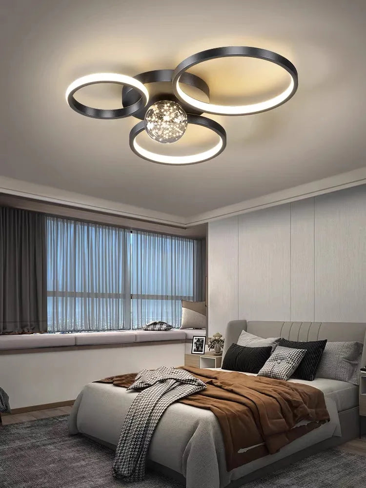 Nordic Rings Gypsophila LED Ceiling Light