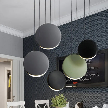 Atmosphere Creative Background Crescent Pendent Lamp