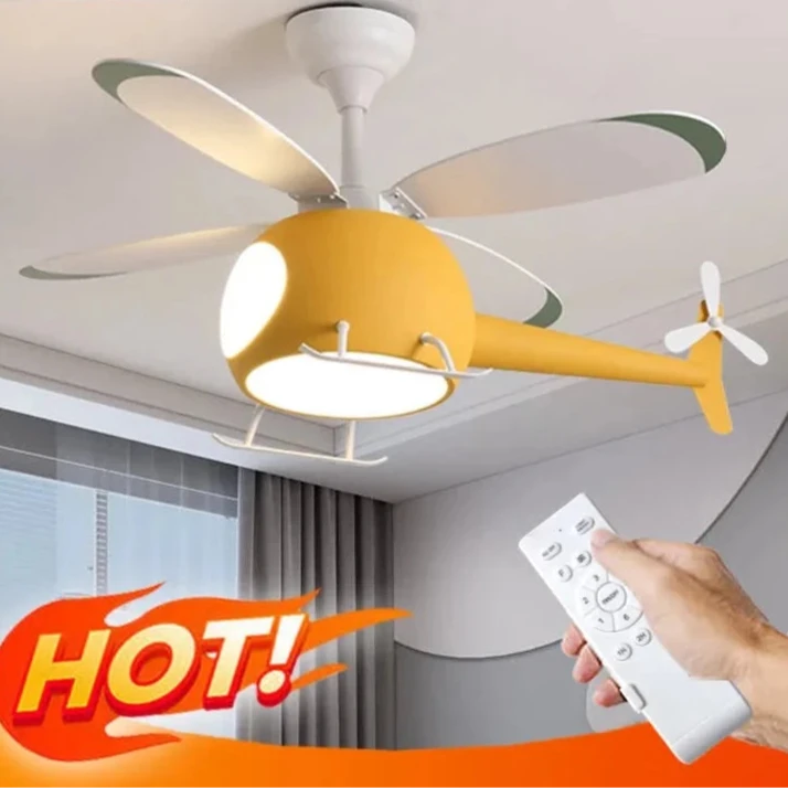 Helicopter Remote control Children Ceiling Fan