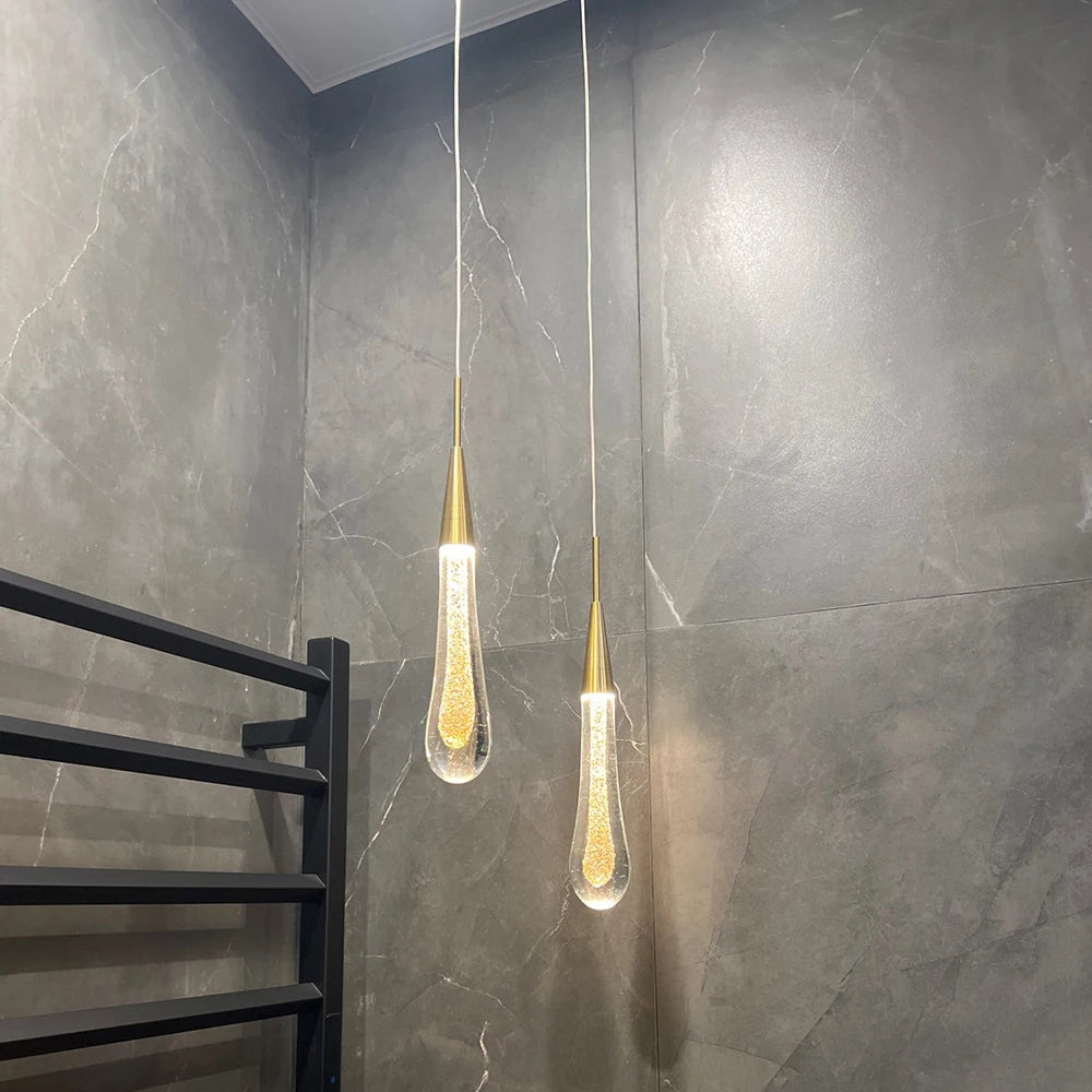 Post-Modern Crystal Glass led Pendant Light