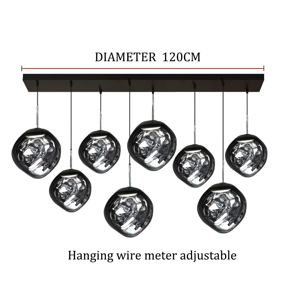 Nordic LED bubble chandelier