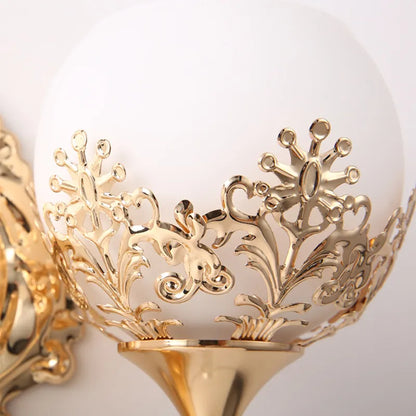 Gold Single And Double Head sconce light