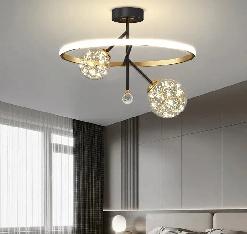 Nordic Glass Ball LED Chandelier light