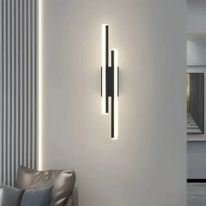 Acrylic double Line Sconce light
