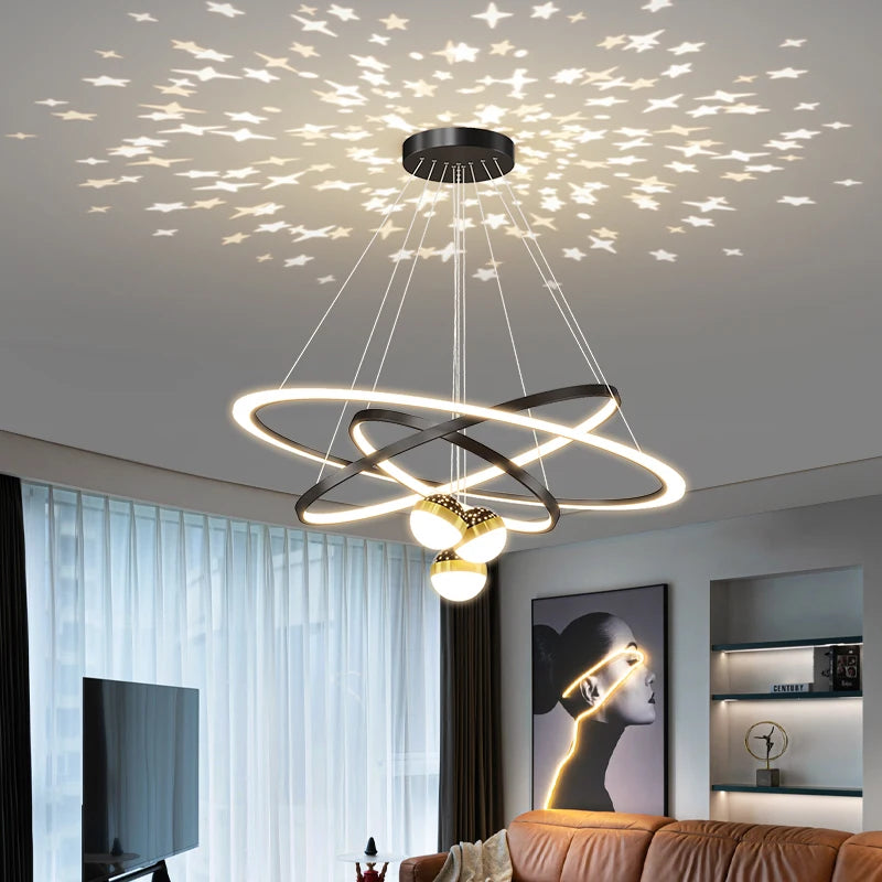 Modern ceiling chandelier