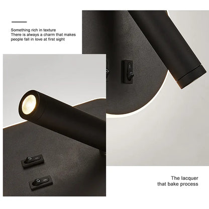 350 Degree adjustable sconse light