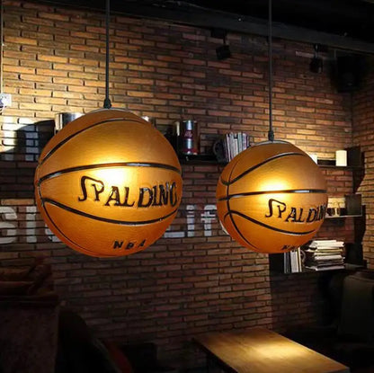 Sport Theme basketball Pendant light