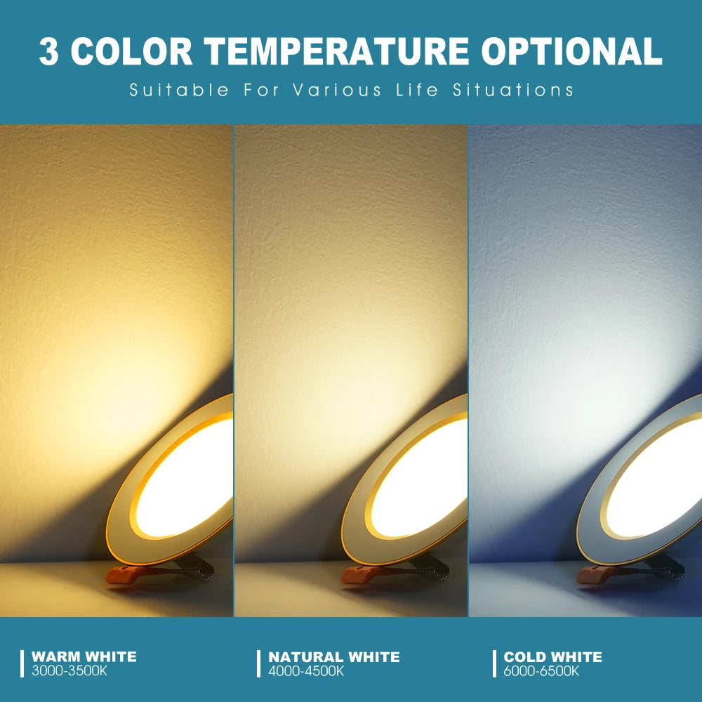 No External Driver LED Recessed Downlight