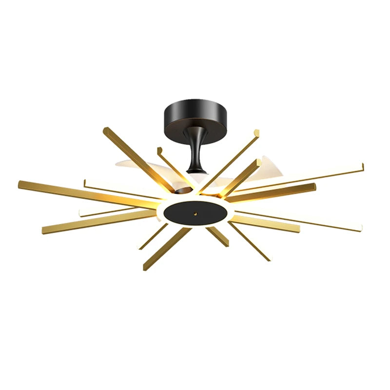 New design LED ceiling fan