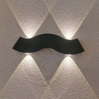 Waterproof LED sconce light