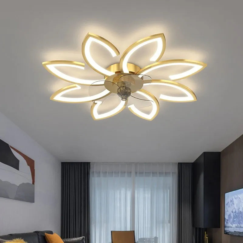 LED Remote Control High Brightness ceiling fan
