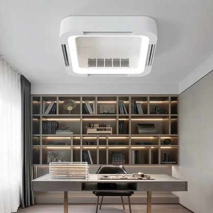 Smart App Ceiling Remote Control bladeless fan light