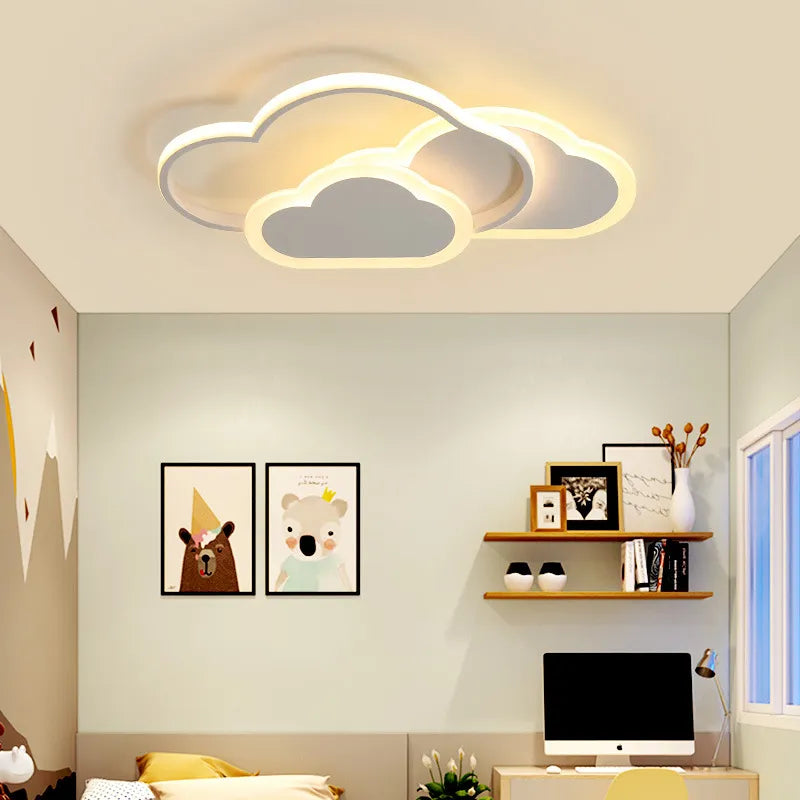Led Children's multicolor shapes ceiling light