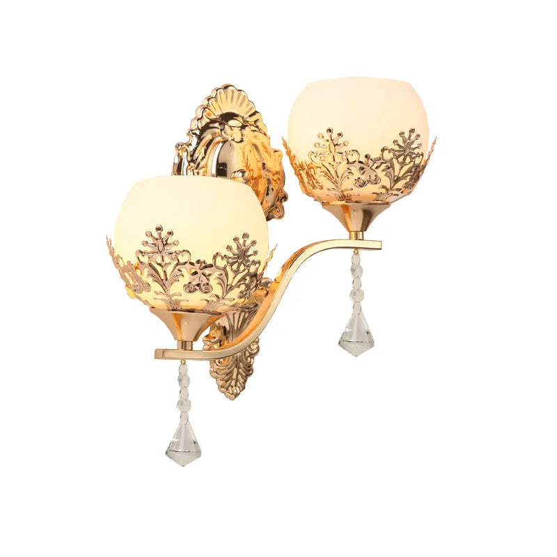 Gold Single And Double Head sconce light