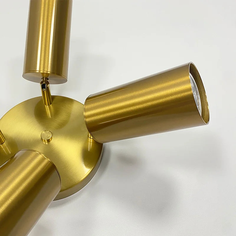 Golden Adjustable Lampshades