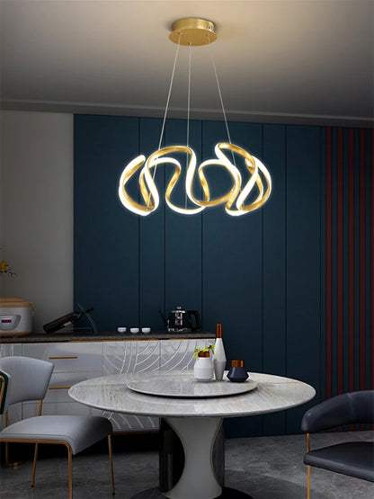 Modern Nordic Led Gold/Black pendent light