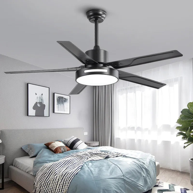 Nordic LED ceiling Fan/w light
