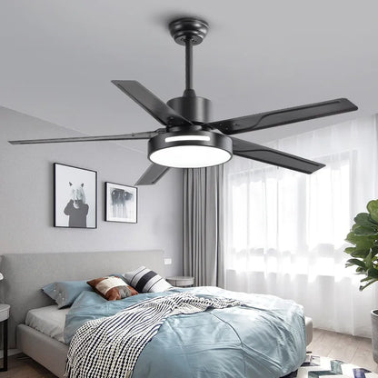 Nordic LED ceiling Fan/w light