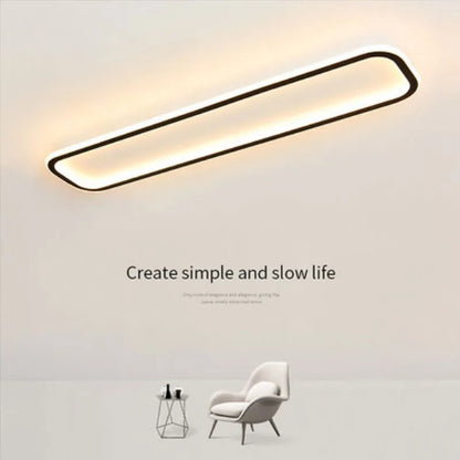 Simple modern LED Rectangular light