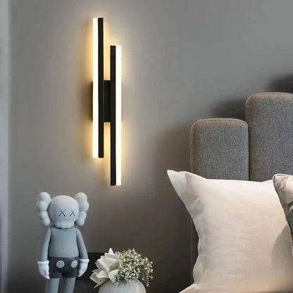 Acrylic double Line Sconce light