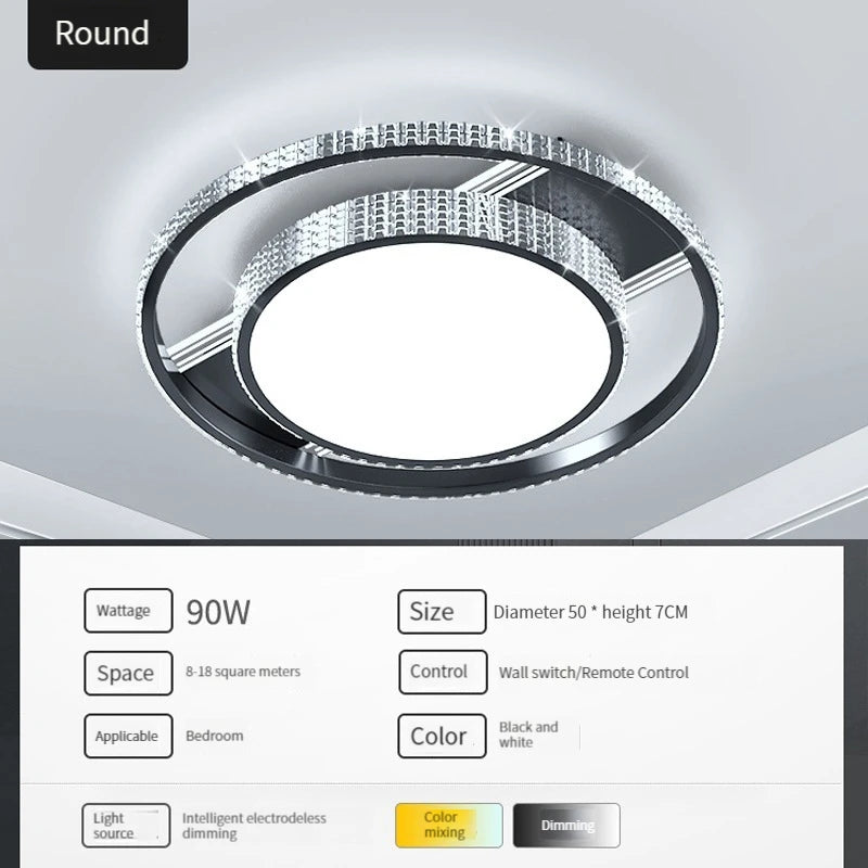 LED Eastern Minimalist Round pendent