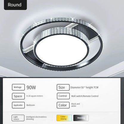 LED Eastern Minimalist Round pendent