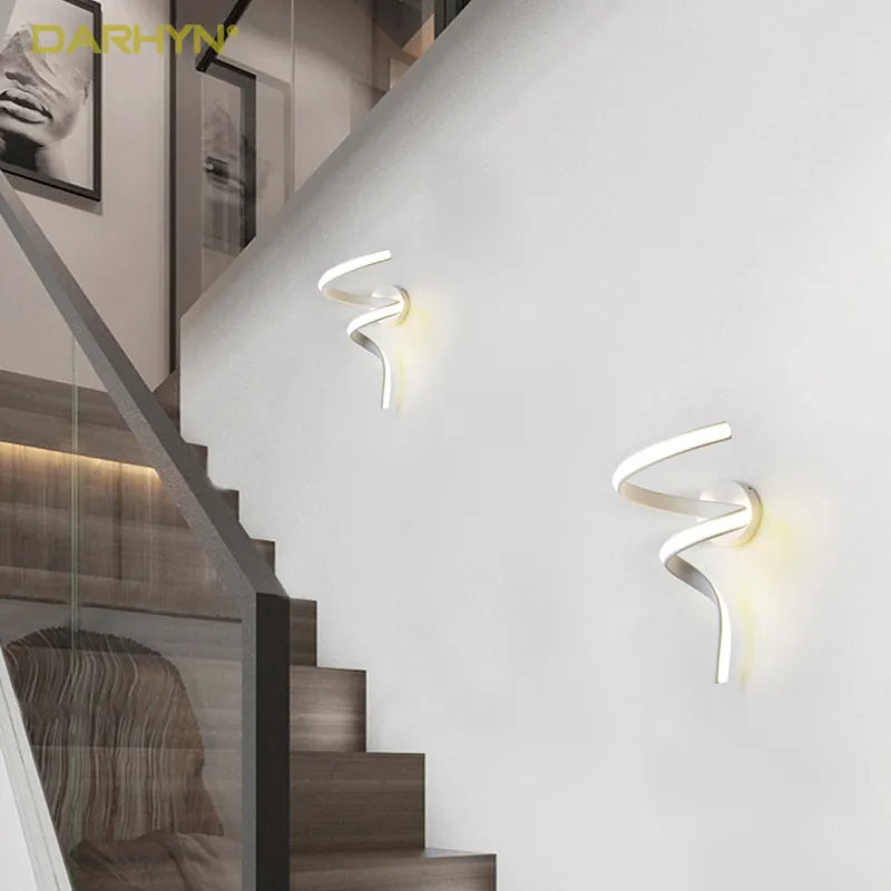 Lusterless Background LED Sconce Light