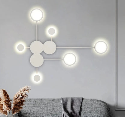 multiple Circle's sconce light