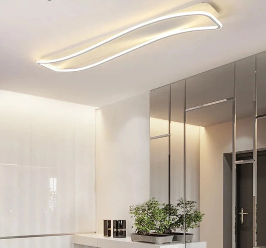 LED Wave flush mount light
