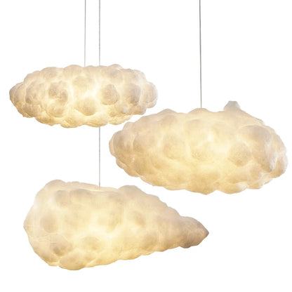 Luces colgantes Led de nube flotante modernas para sala de estar, comedor, candelabro de habitación para niños, iluminación para cocina, Bar, Club, lámpara colgante, luminaria