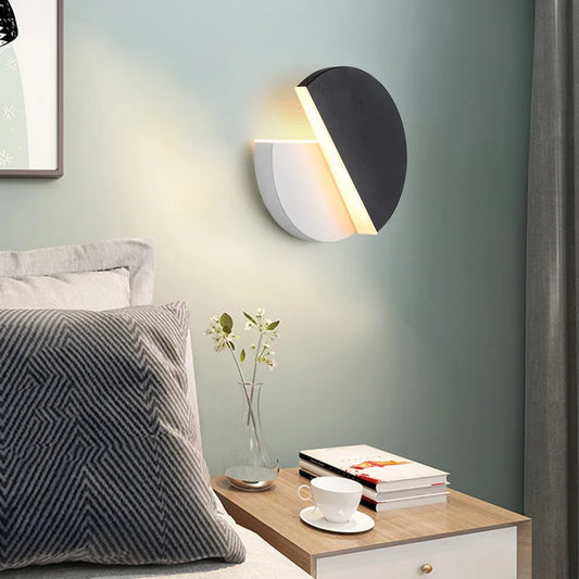 Modern LED 360 Degree Rotation Adjustable sconce light