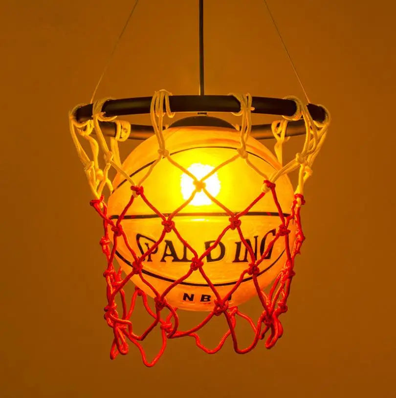 Sport Theme basketball Pendant light