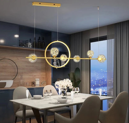 Nordic Glass Ball LED Chandelier light