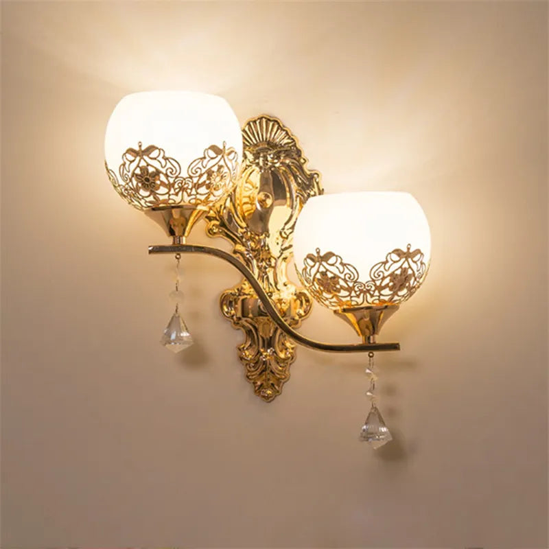 Gold Single And Double Head sconce light