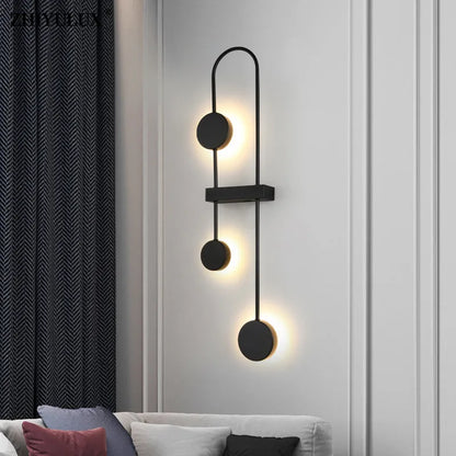 multiple Circle's sconce light