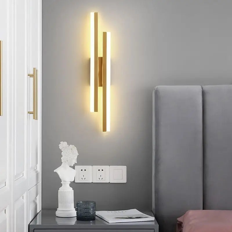 Acrylic double Line Sconce light