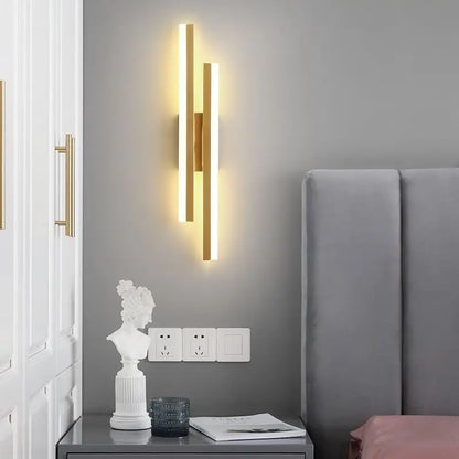 Acrylic double Line Sconce light