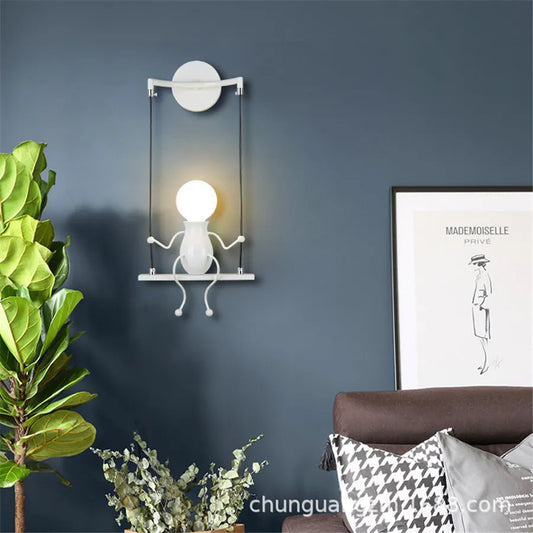 LED Little Iron Man Sconce Lamps