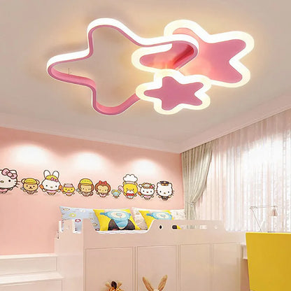 Led Children's multicolor shapes ceiling light