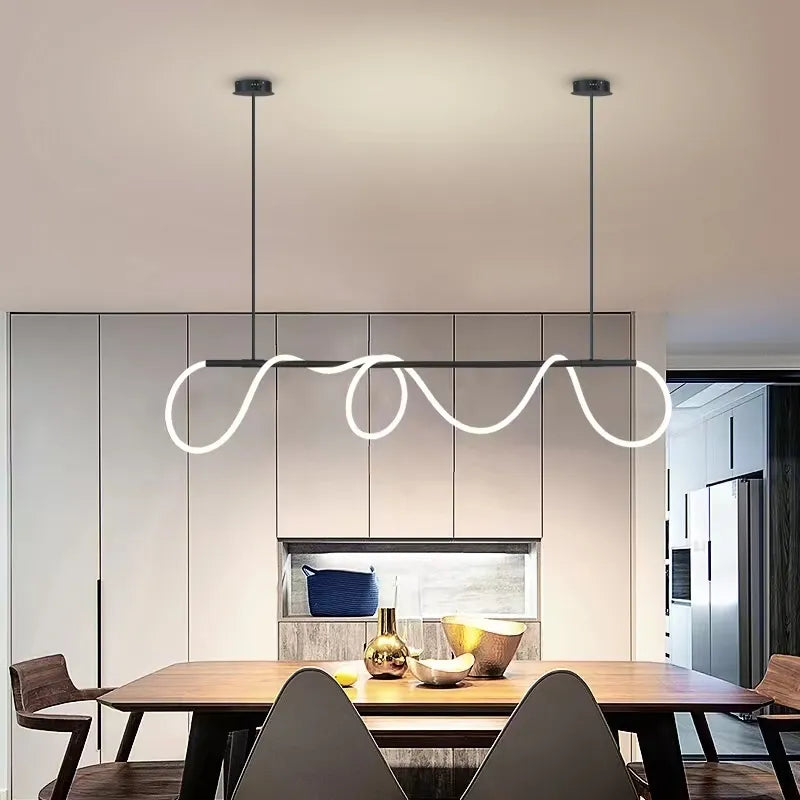 Long hose Led ceiling chandelier