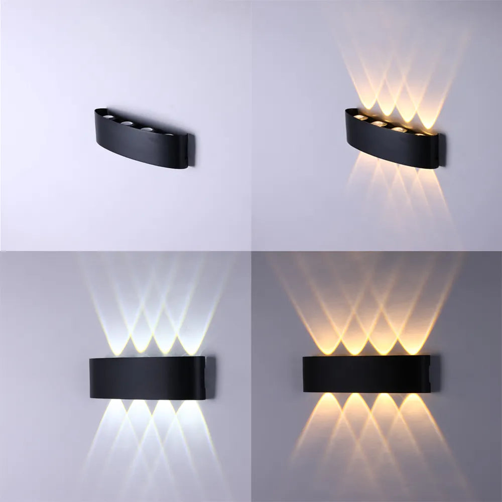LED Waterproof Aluminum sconce light