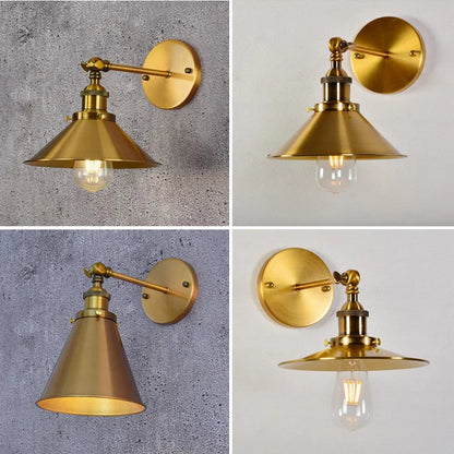 Bronze American Retro Iron scones light