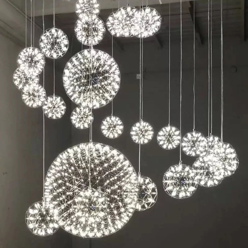 Led Dandelion pendent light