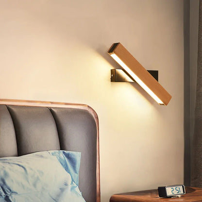 Nordic Wooden LED Adjustable sconce light